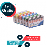Oferta conuri gutaperca GAPADENT (5+1 Gratis)