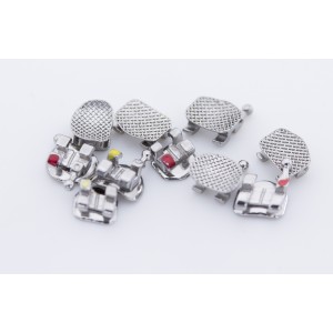 Bracketi Metalici mini Roth .022 cu carlig 345  - Kit 20 buc 