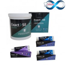 ExactSil Kit PROMO (Ideal pentru amprente de inalta precizie) cu 2 X Catalizator 60 ml 