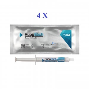 RubyEtch Oferta 12ml (4 seringi X 3ml) - gel demineralizant 37% - LOT 2026