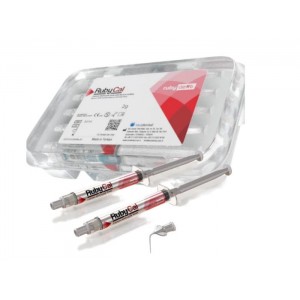 RubyCal cutie - hidroxid de calciu cu sulfat de bariu - 4 seringi X 2gr