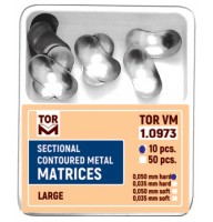 TorVM 10973 - Matrici sectionale metalice conturate mari set 10  